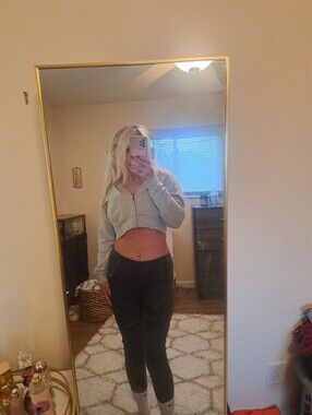 Gray Playboy bunny leggings